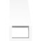 Ekena Millwork 3-in. W x 6-in. D x 6-in. H Burlington Architectural Grade PVC Knee Brace BRCP03X06X06BUR - alternate 6